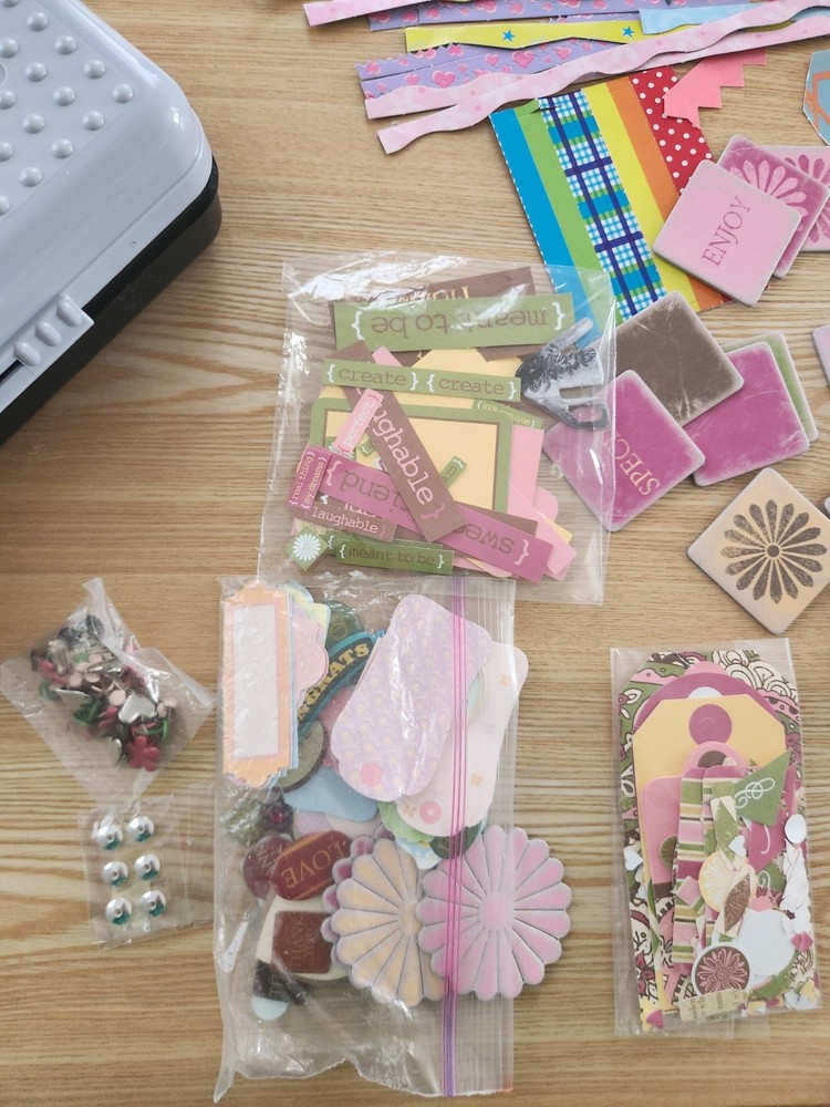 Assorted Scrapbooking Supplies (Stencils, Boarders, Etc.)
