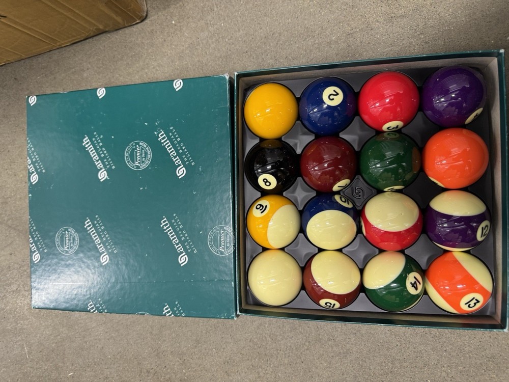 Aramith Billiard Balls - Premier Belgian