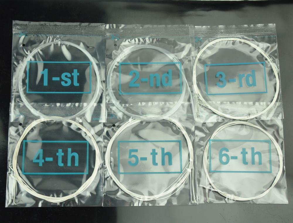 5Sets Alice UD OUD Strings Clear Nylon Silver-Plated Copper Alloy 11 Strings