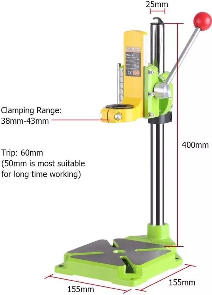 Drill Press Rotary Tool Workstation Stand,D.P. Stand Mini Electric Drill Bracket