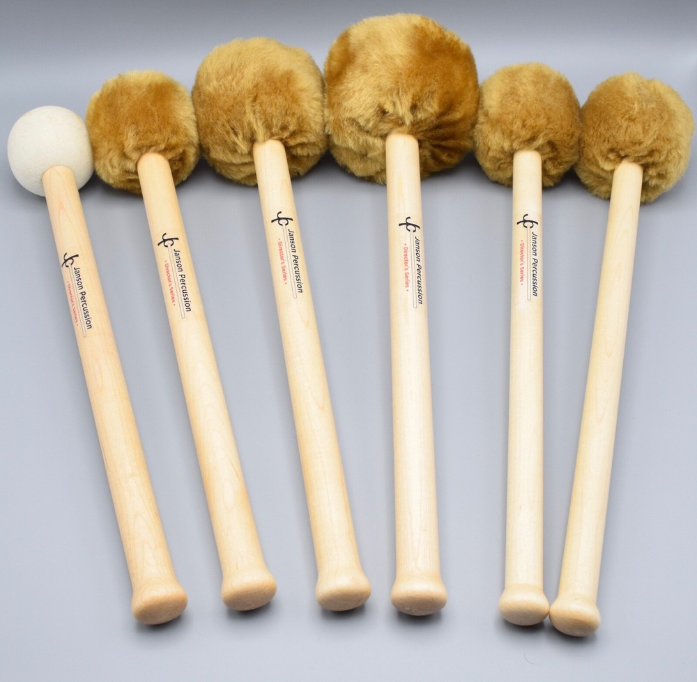 Bass drum mallets (Pair) - "Director's Series"