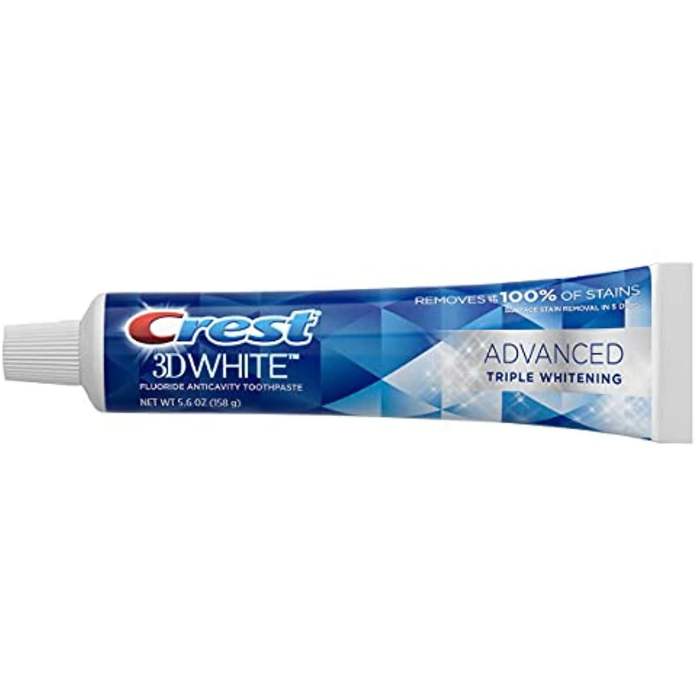 Crest 3D White Advanced Triple Whitening 5-pack