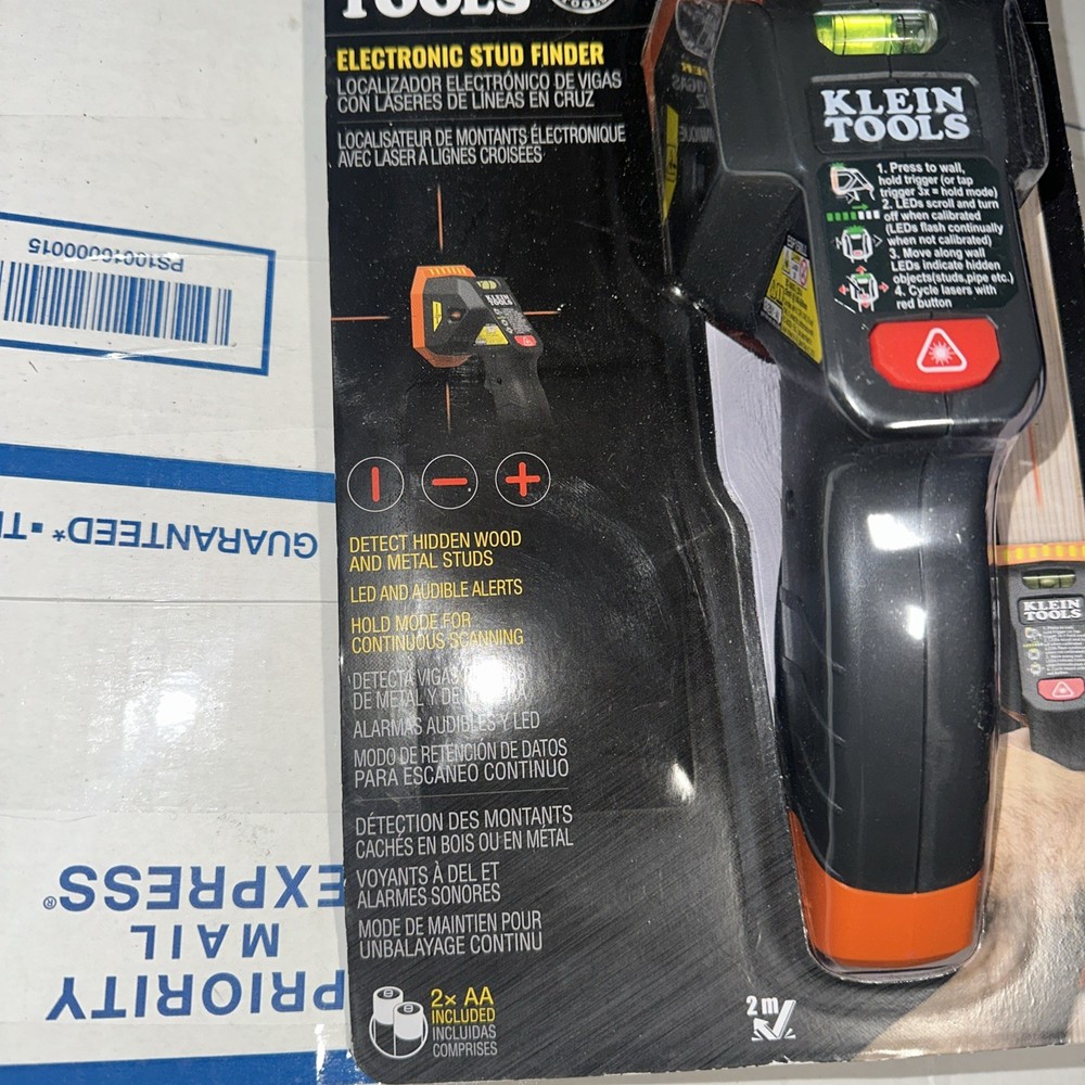 Klein Tools ESF150LL Electronic Stud Finder with Cross-Line Lasers