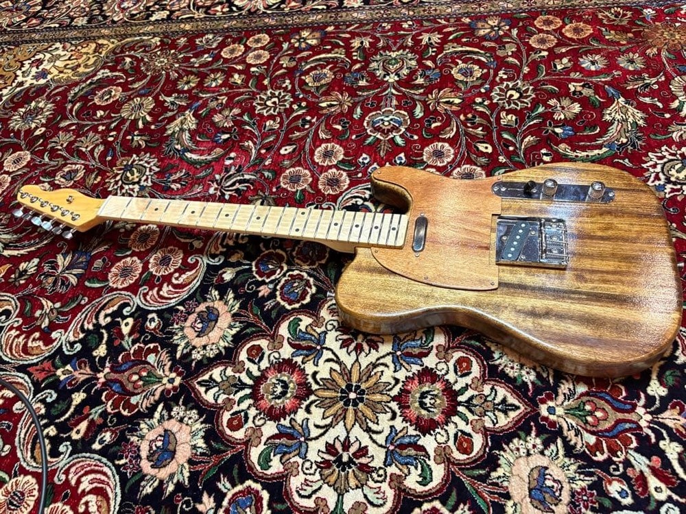 No Telecaster Heathered Brown