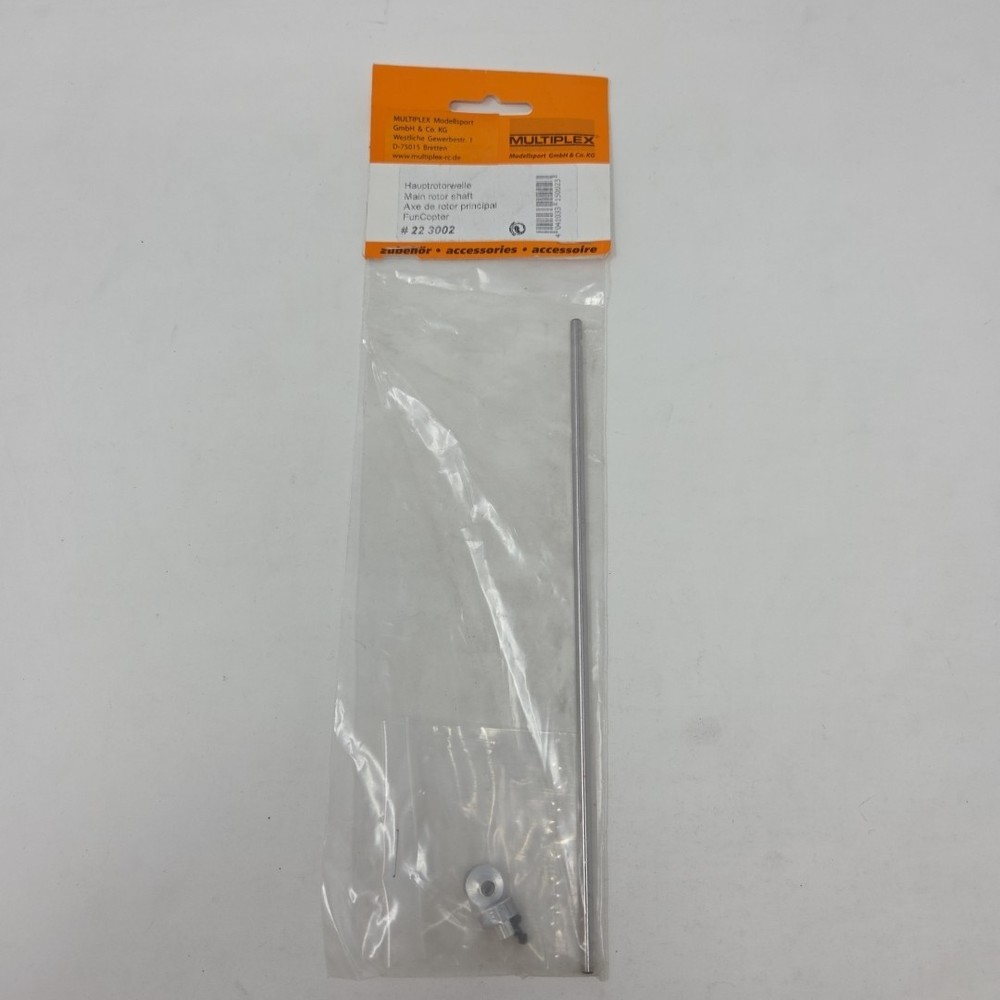 Multiplex - Main Rotor Shaft FUNCOPTER - #223002