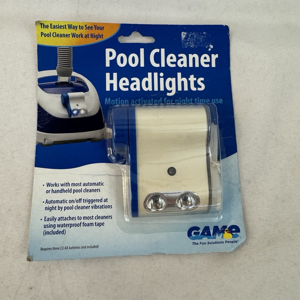 Pool cleaner Headlight Automatic New By Game 3615 FAST SHIP