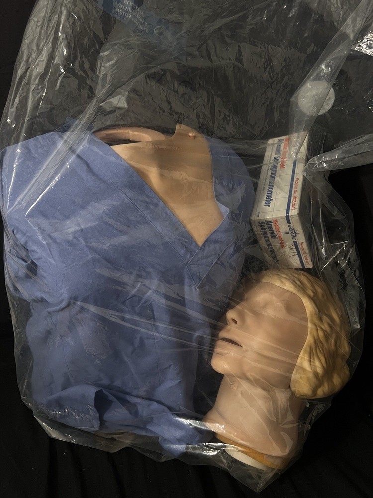Torso CPR Rescue Training DOLL Mannequin (NOT Tested)