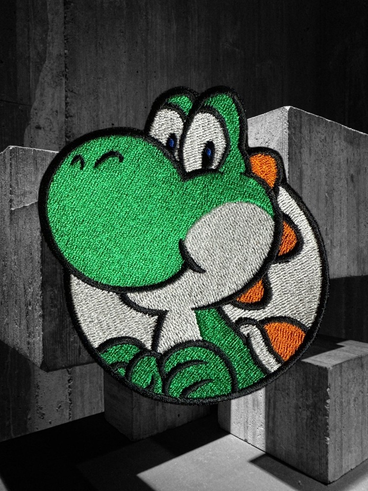 Yoshi Embroidery Patch multi sizes 3" - 6"