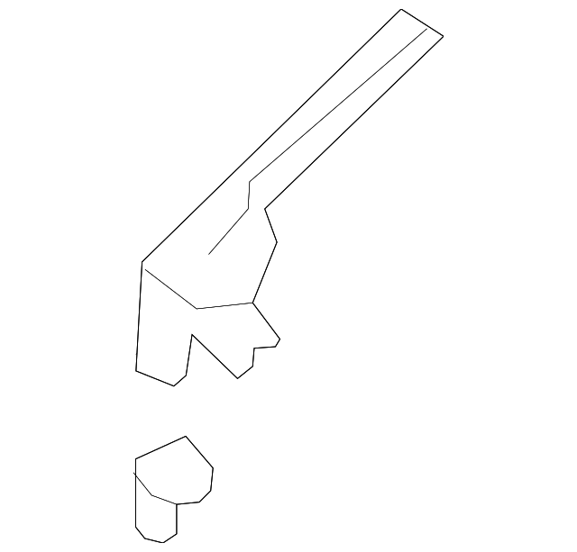 Genuine Honda 09-13 Fit Right Passenger Hood Hinge Cover 74222-TK6-A00