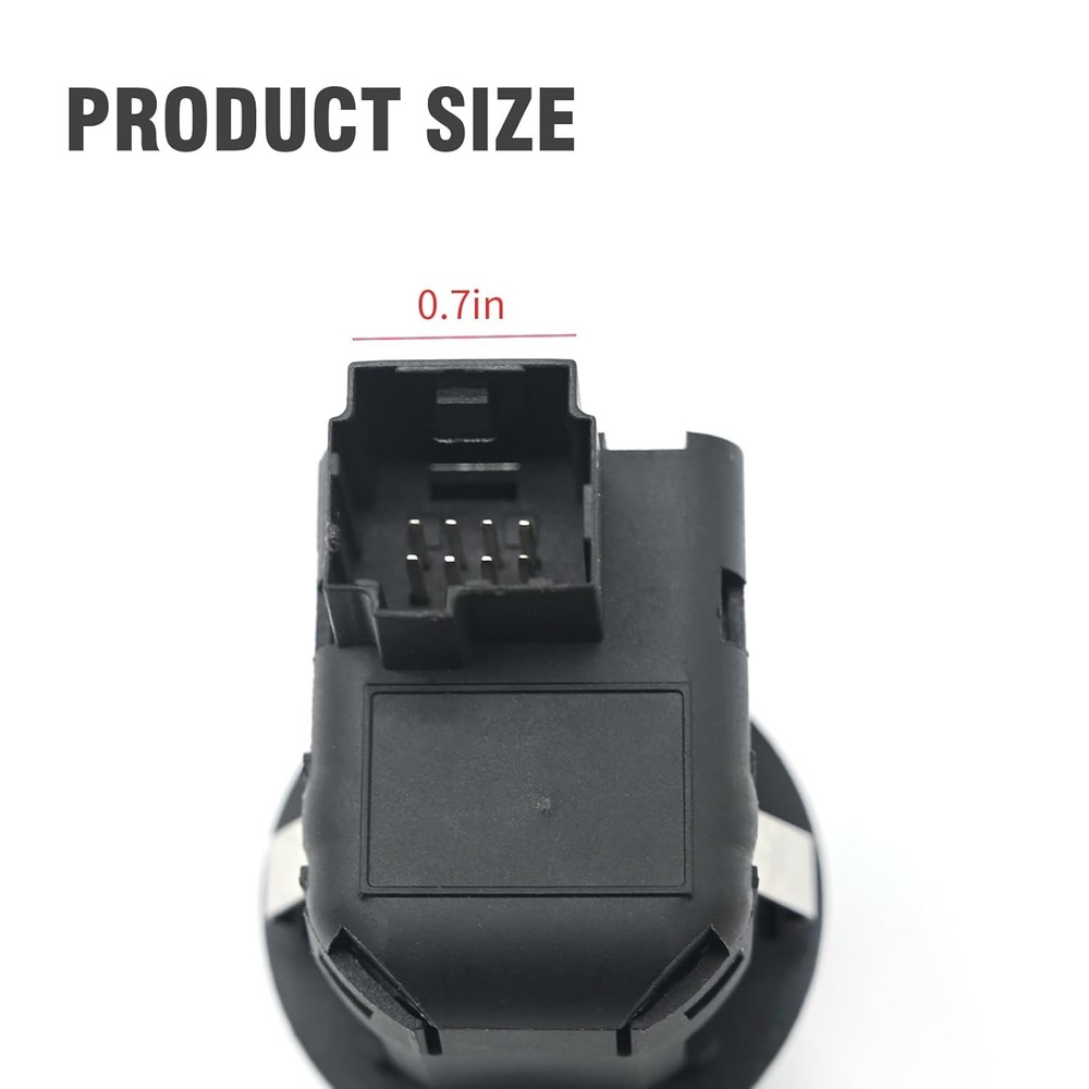 Front Driver Side Power Mirror Switch 901-164 1S9057 Replacement for Ford E150 E