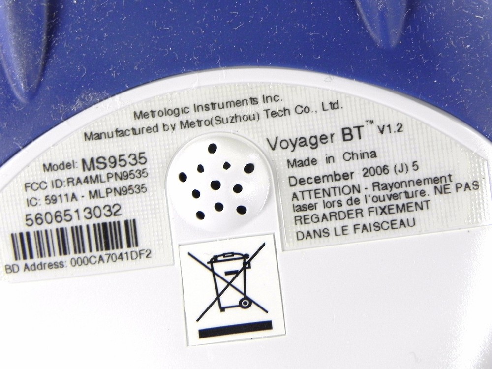 Metrologic MS9535 Barcode scanner kit