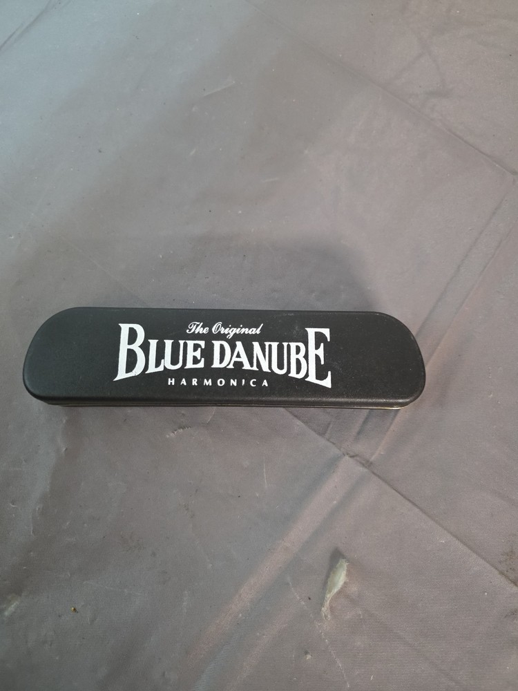 Vintage The Original Blue Danube Harmonica