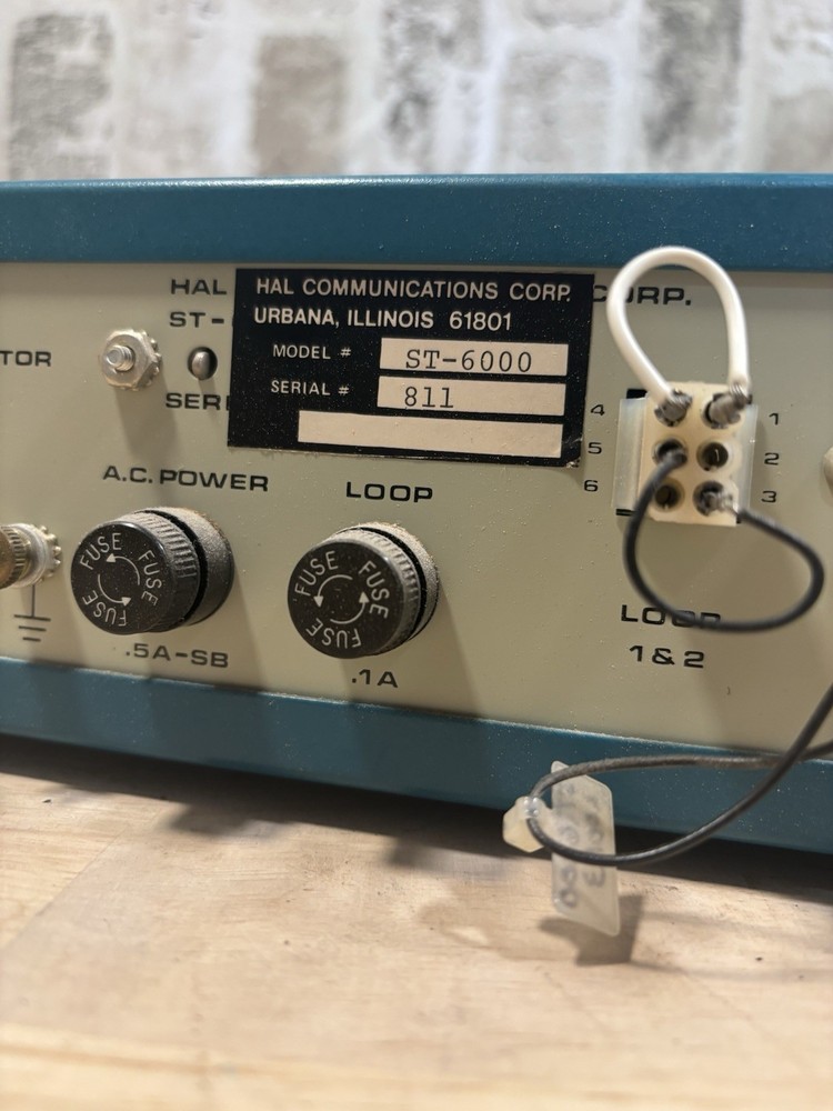 ⭐️HAL ST-6000 FSK Demodulator RTTY⭐️Untested⭐️Great Condition⭐️