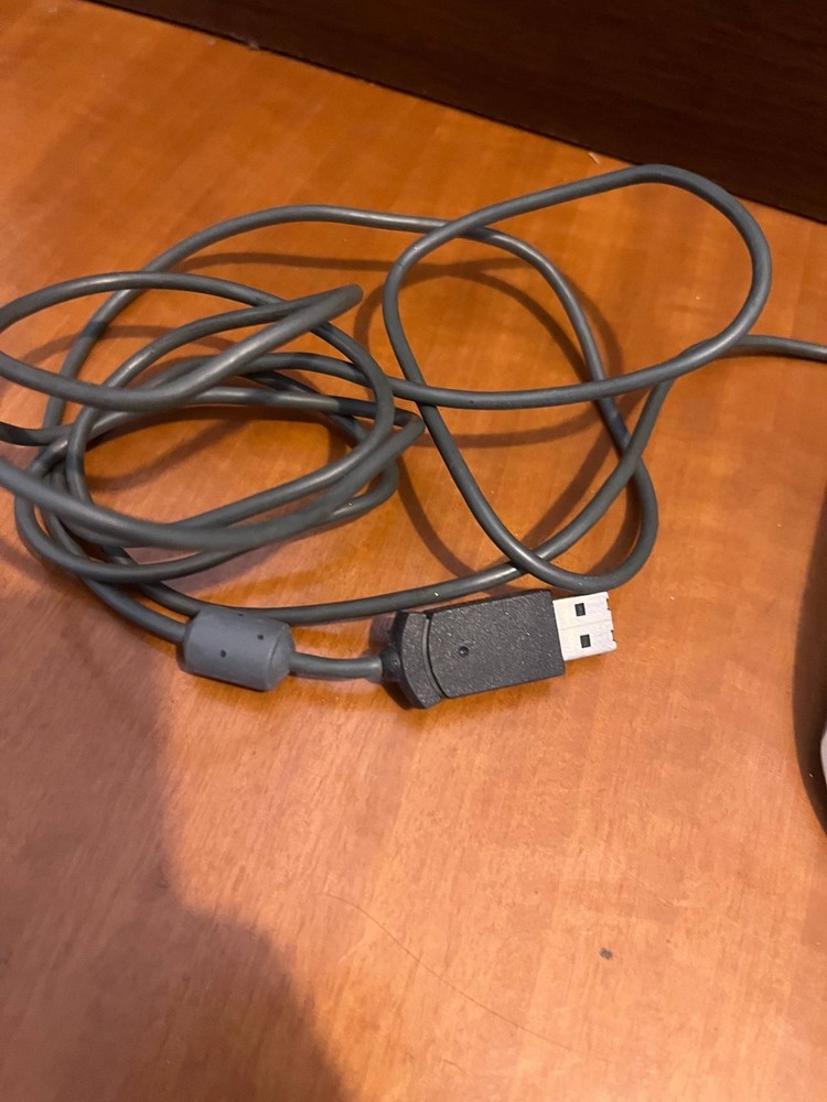 Vintage Microsoft USB Computer Mouse White Functional