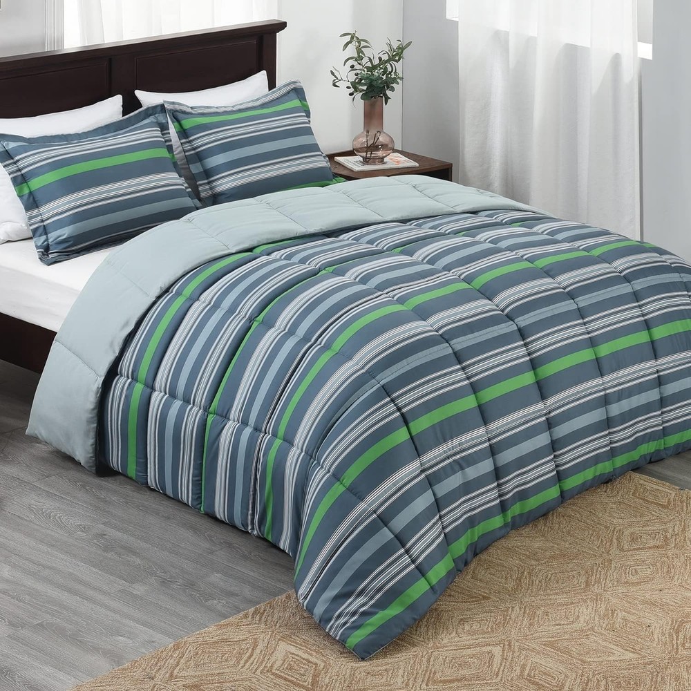 Queen Comforter Set Navy Blue Comforter Set Queen Size Reversible Bed Comforter