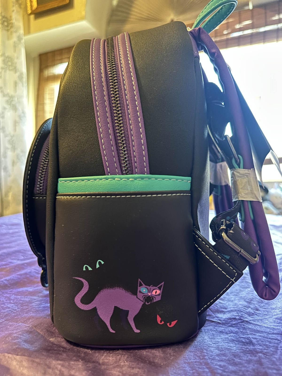 Disney Parks Haunted Mansion Madame Leota Loungefly Mini Backpack NEW