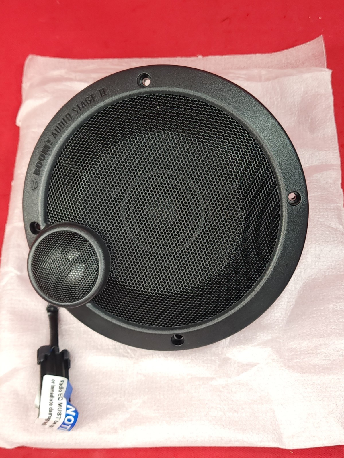 2 x OEM Harley-Davidson 6.5" Boom Audio Stage 2 Speakers, Left & Right