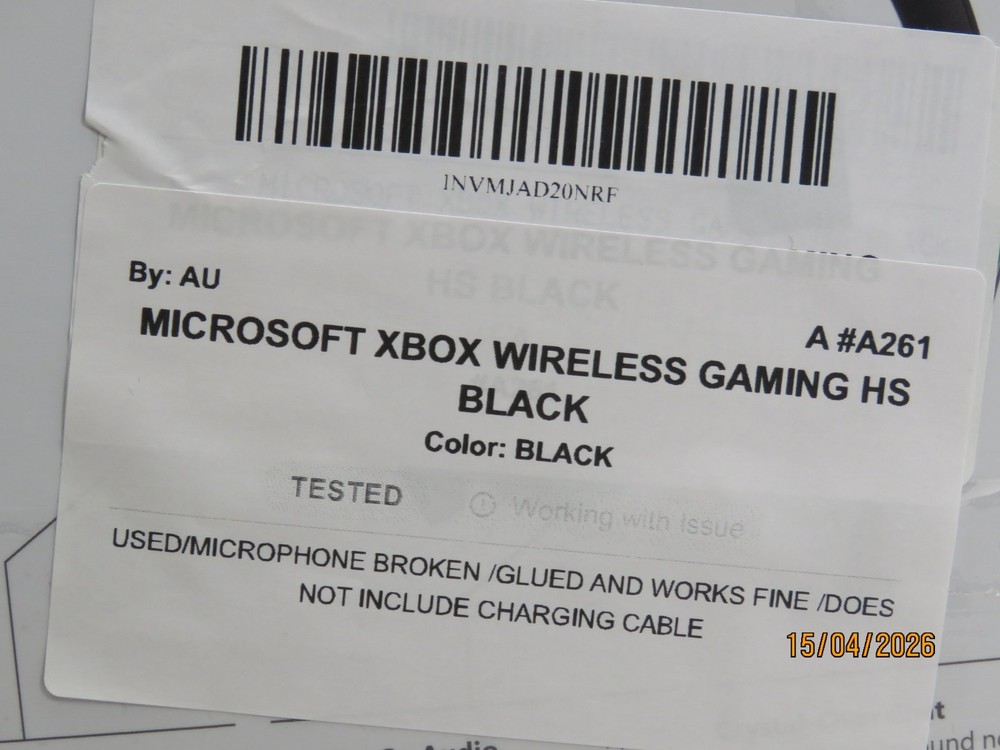 Microsoft Xbox Wireless Headset - Black [A261]