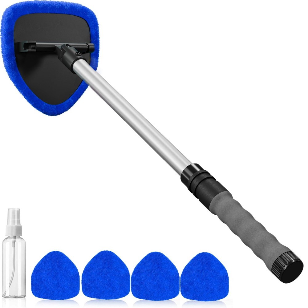 desin Windshield Cleaning Tool, Car Window Cleaner Windshield Cleaner with 4 ...