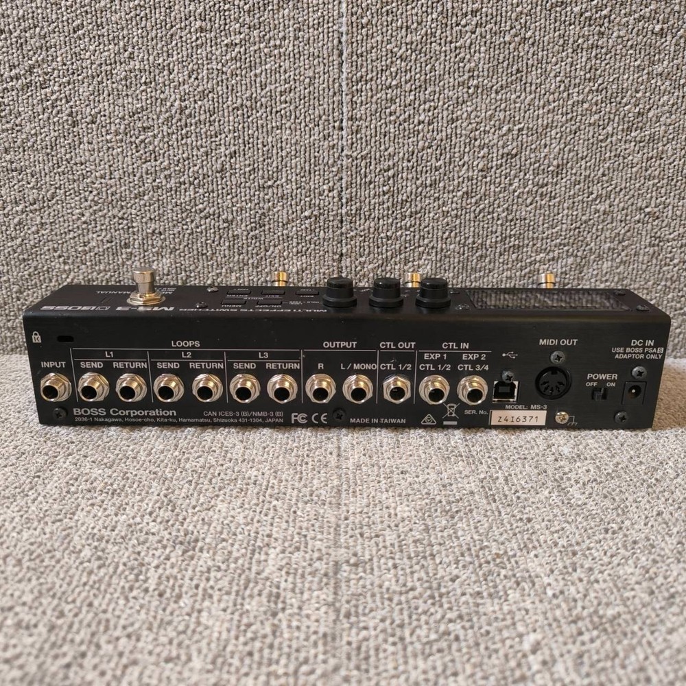 Boss MS-3 Multi Effects Switching Pedal Loop Switcher From Japan