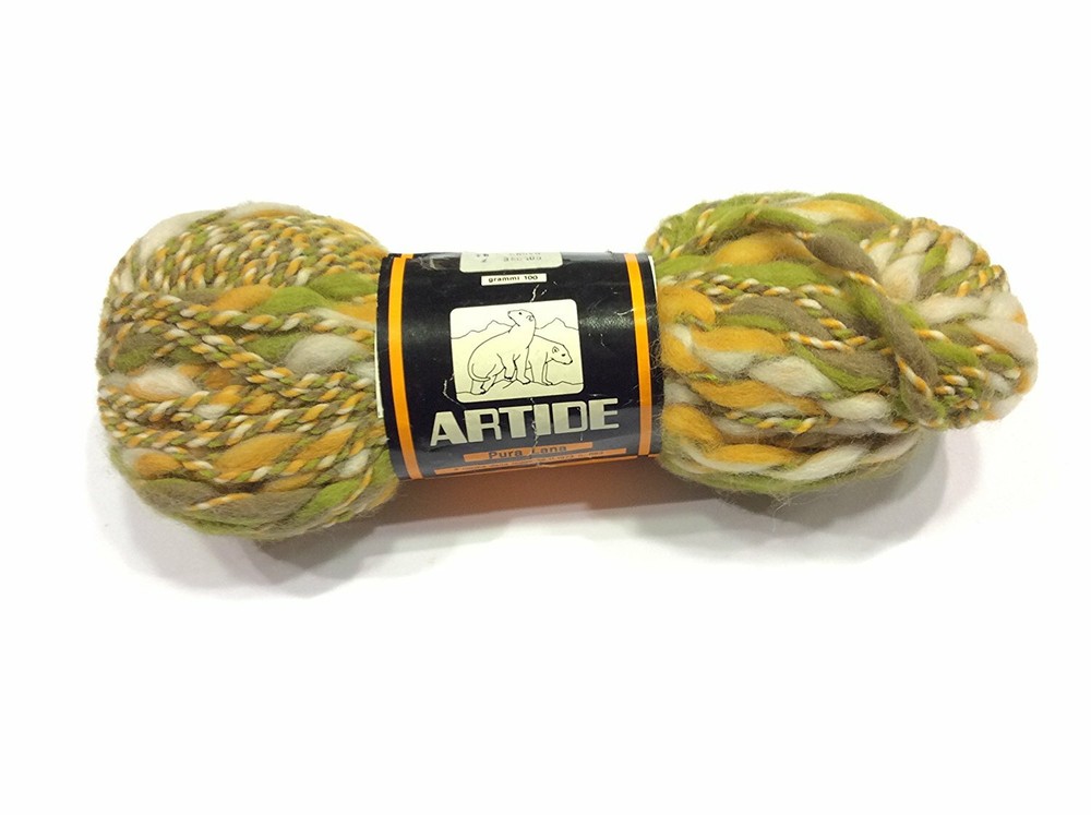 PURE ARTIDE WOOL 100 GR. ACID GREEN