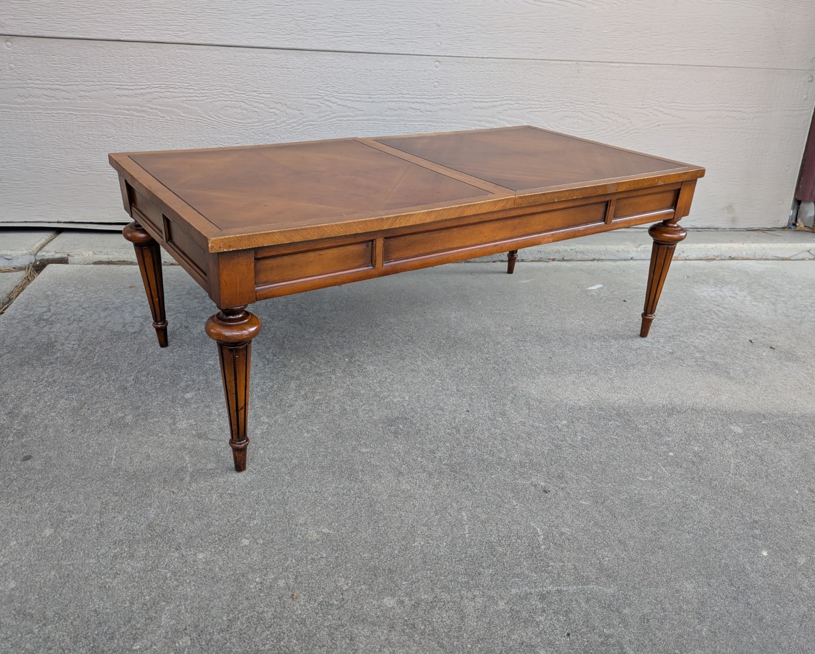 Vintage 1955 Lane Sliding Top Cocktail Coffee Table w Hidden Storage MCM 370