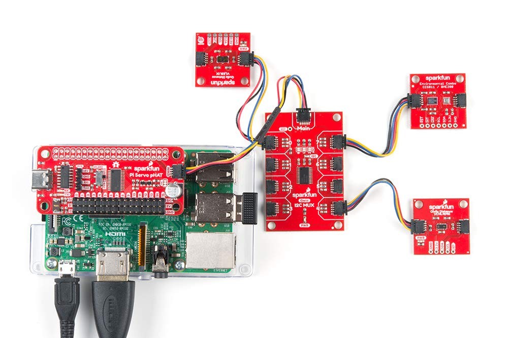 SparkFun Qwiic Mux Breakout - 8 Channel (TCA9548A) - Easily Read Multiple sensor