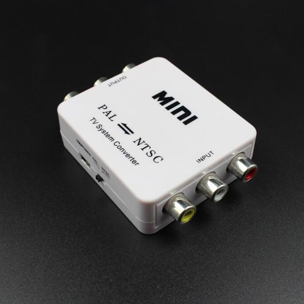 Bi-Directional Video Composite USB Powered PAL NTSC Mini Converter Adapter