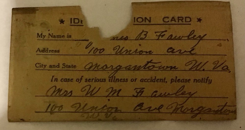 WW1 Camp Lee Wallet