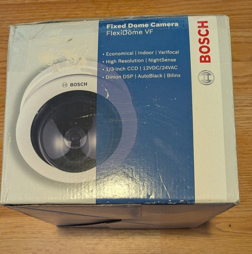 Bosch NDC-455V03-21P FlexiDome Color POE IP Camera 2.8-10mm Zoom Vandal Proof