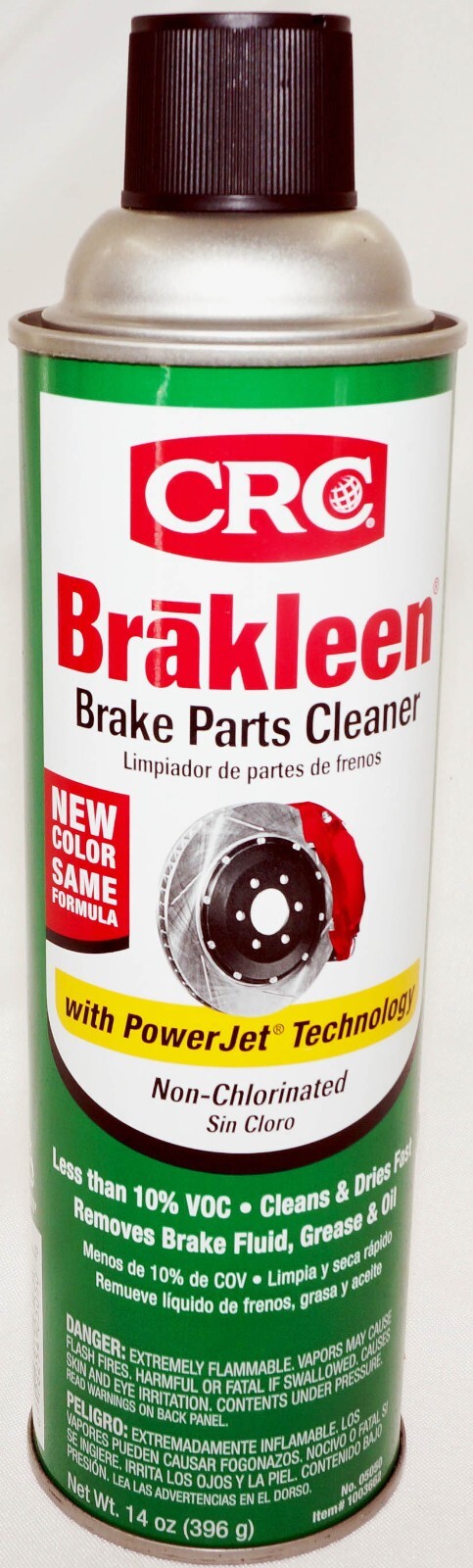 CRC Brakleen Brake Parts Cleaner 14oz w/ PowerJet Technology Spray 05050 4 Pack
