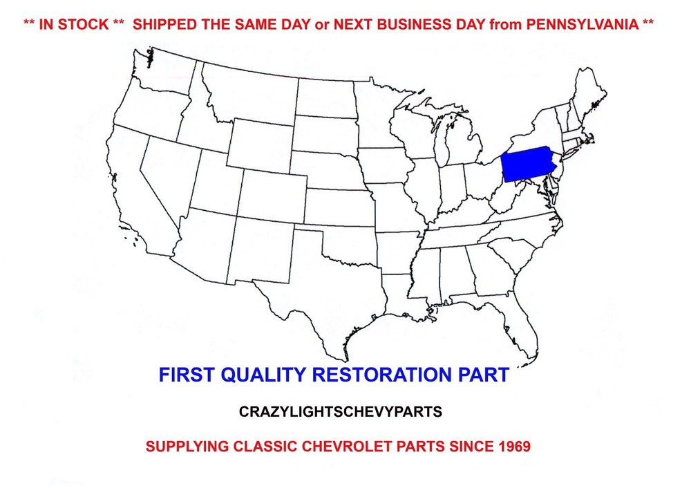 1955 56 1957 CHEVY RADIATOR MOUNTING CONVERSION BRACKETS Moves radiator forward