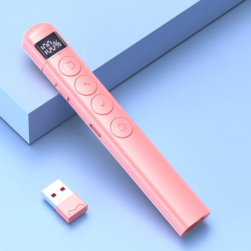 Laser Presentation Pointer 2.4G Wireless Demonstration Remote for PPT I8P8