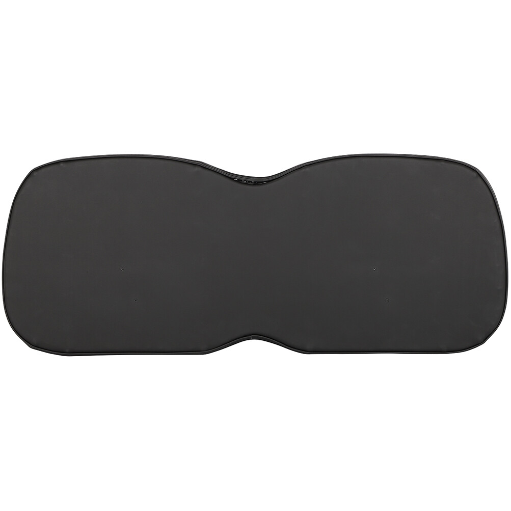 Fits E-Z-GO TXT LUXURIOUS Black Golf Cart Front Cushion Set