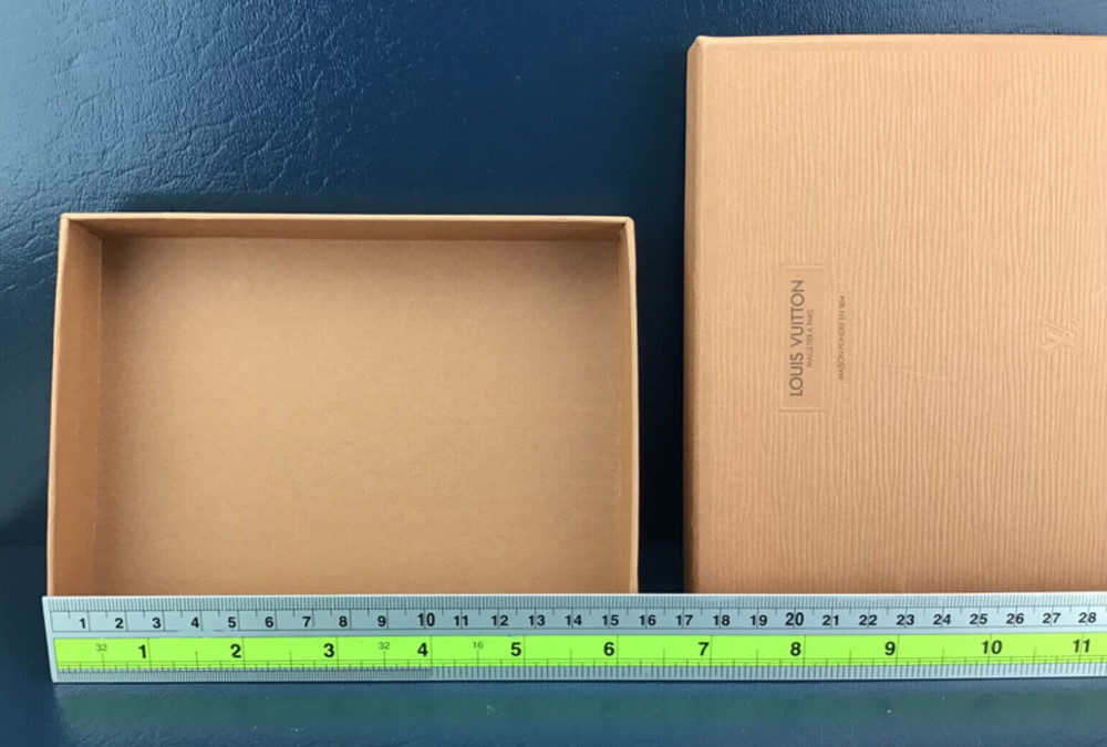Authentic Louis Vuitton Empty Box 6" x 4.5" x 0.5" Gift Box