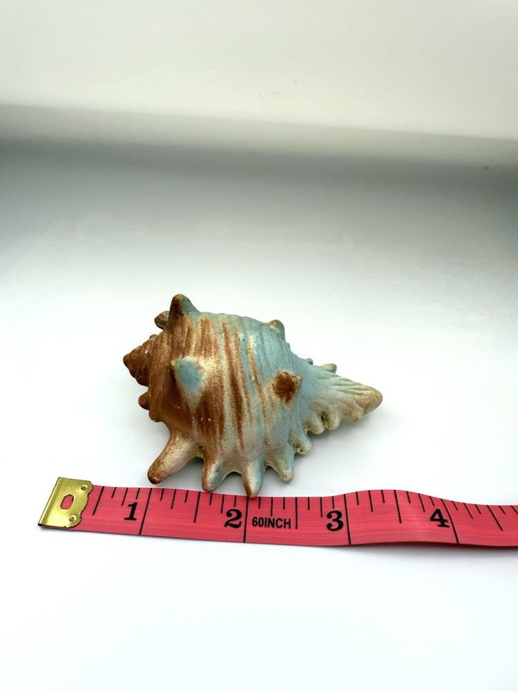 Pottery Ceramic Conch Sea Shell Nautical Tropical Decor