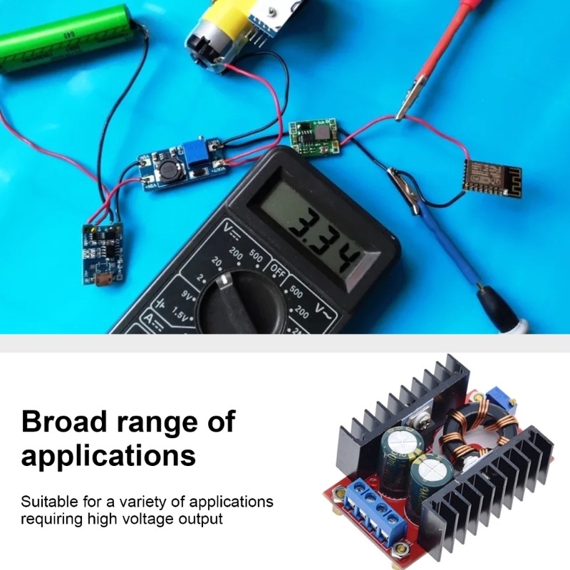 Multi Use 150W Voltage Step Up Board for Various Electronic Powering Needs