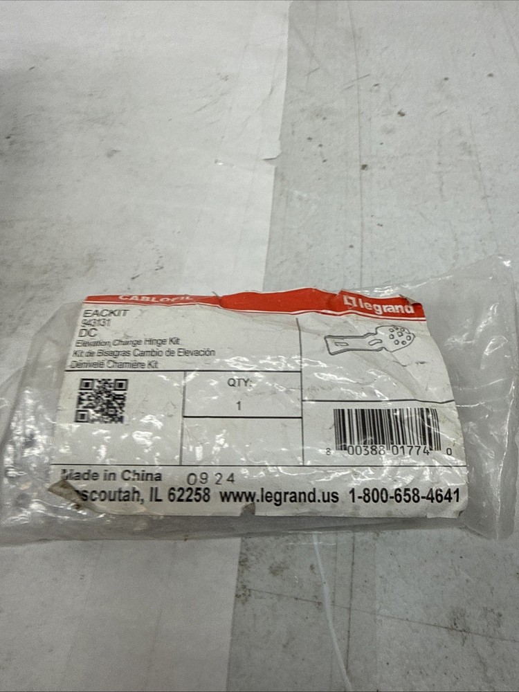 Legrand EACKIT 943131 DC Elevation Change Hinge Kit