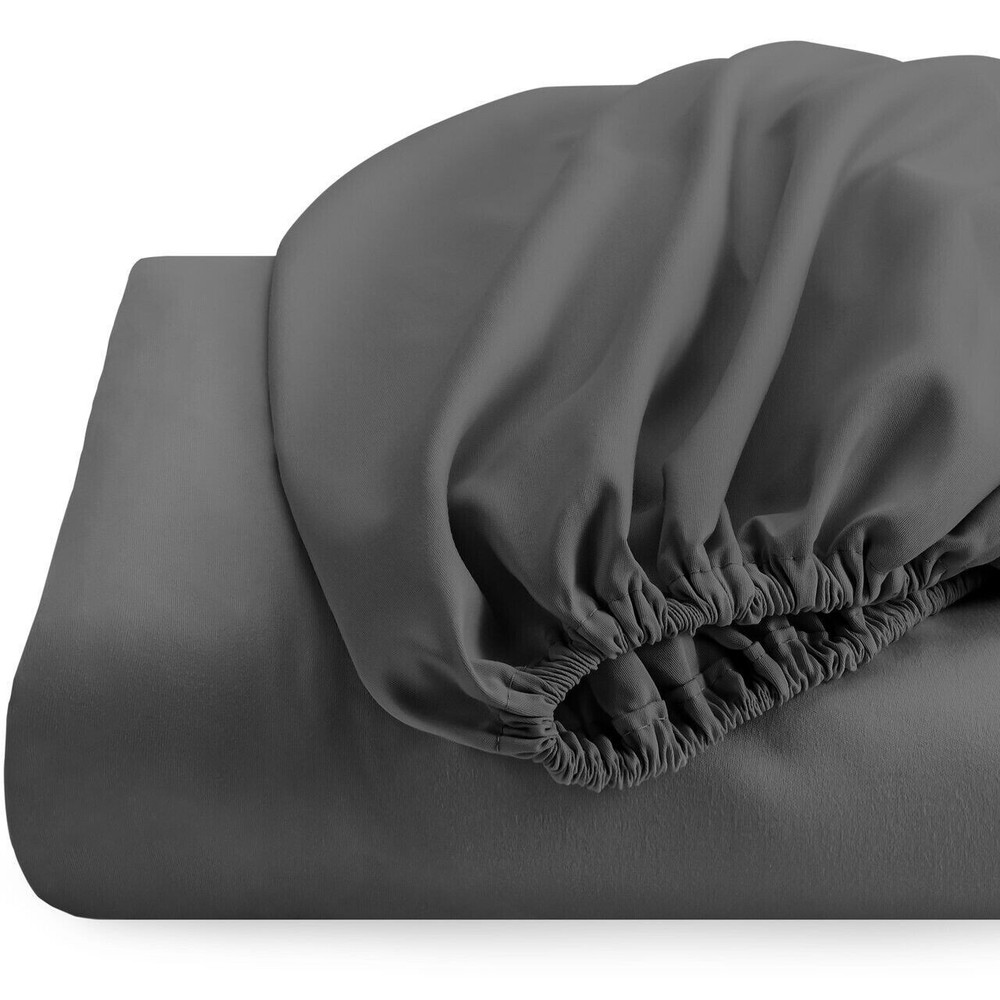Split Flex Top King 2 PK Bottom Fitted Sheet Only for Sleep Number 1900 (White)