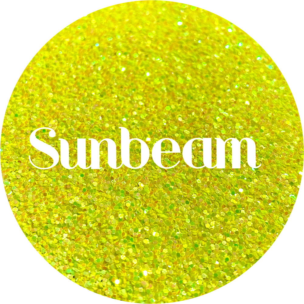 Premium Polyester Glitter - Yellow