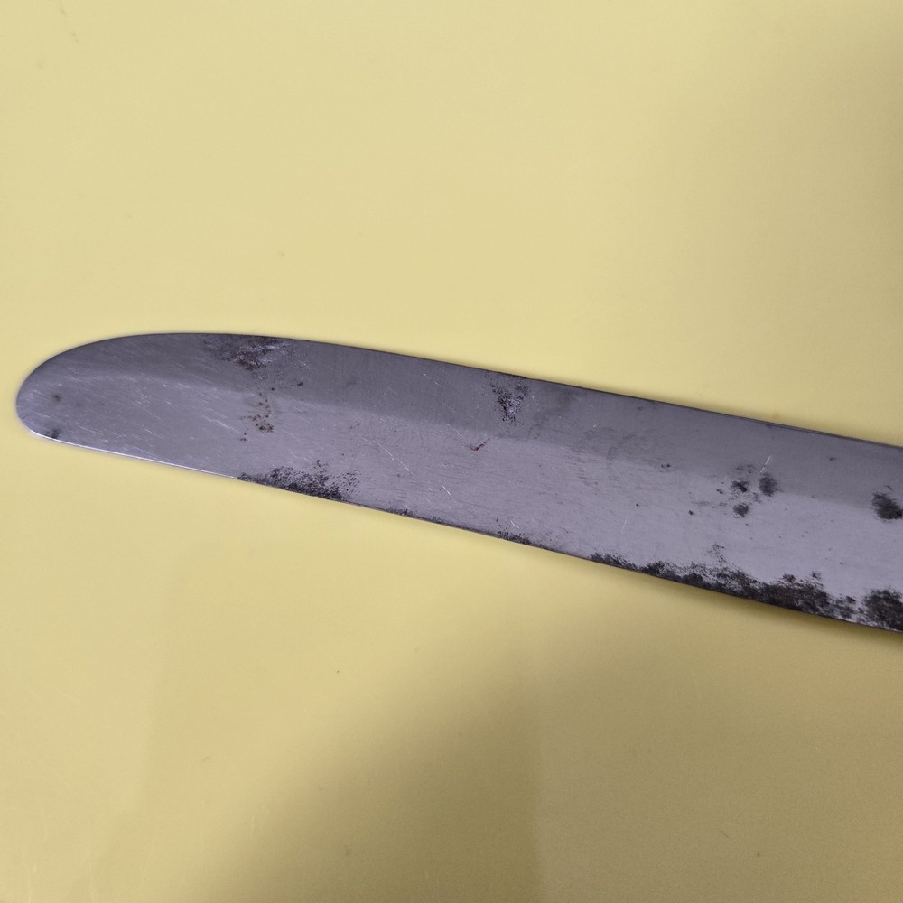 Vintage Bakelite Red Handle Knife Stainless Blade