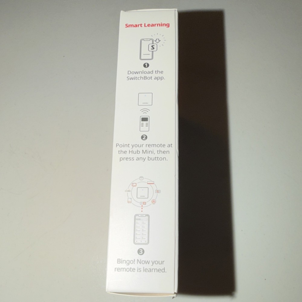 SwitchBot Hub Mini Wireless Infrared Remote Wi-Fi Alexa Google Siri SmartThings