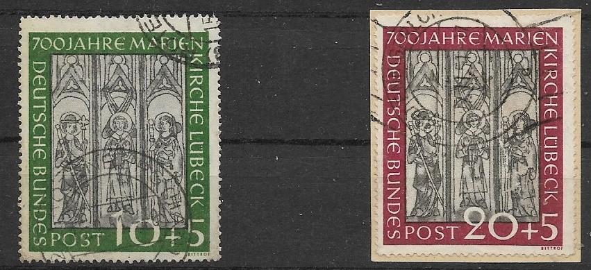 Set BRD MiNr 139 + 140 Used