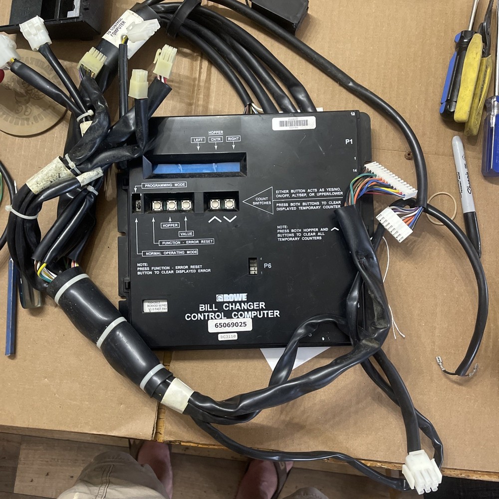 Rowe Bill Changer Control Computer 65069025
