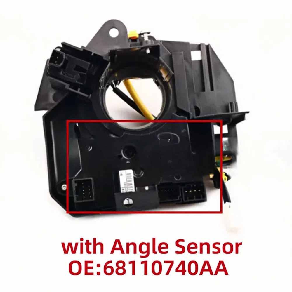 Clock Spring W/ Angle Sensor W/ Heated for 2013-2018 RAM 2500 3500 68459549AA