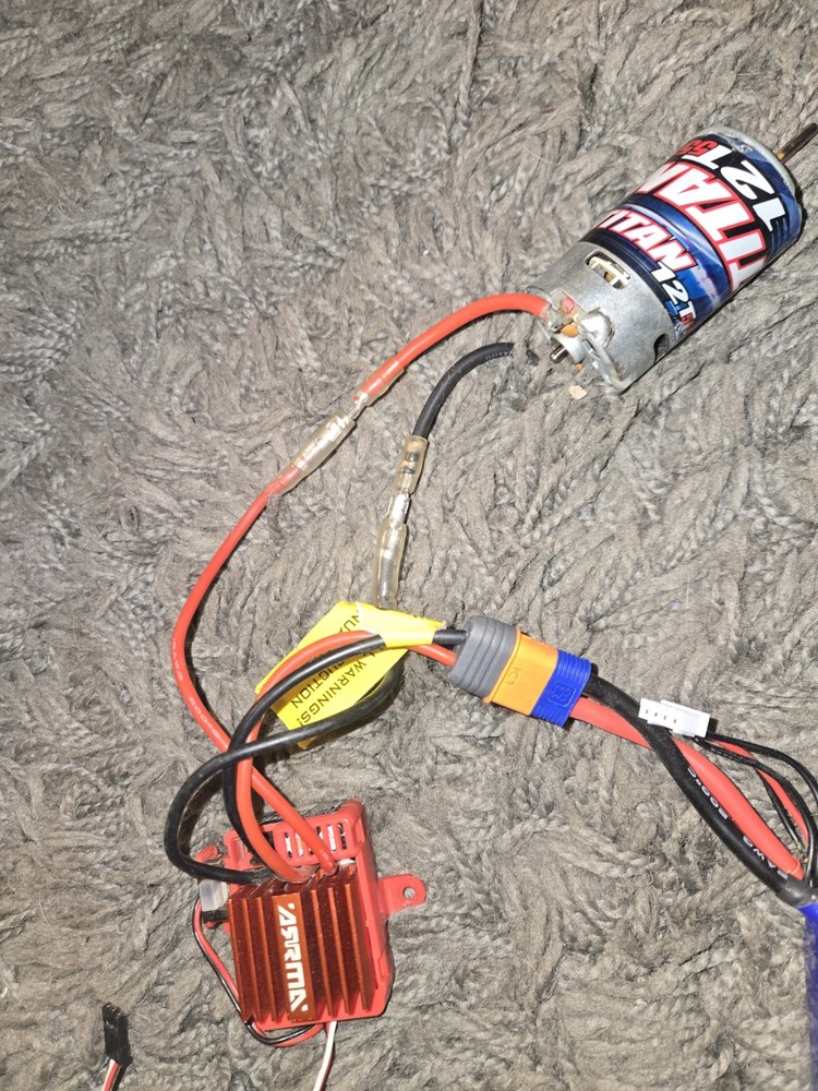 Brushed Esc And Motor