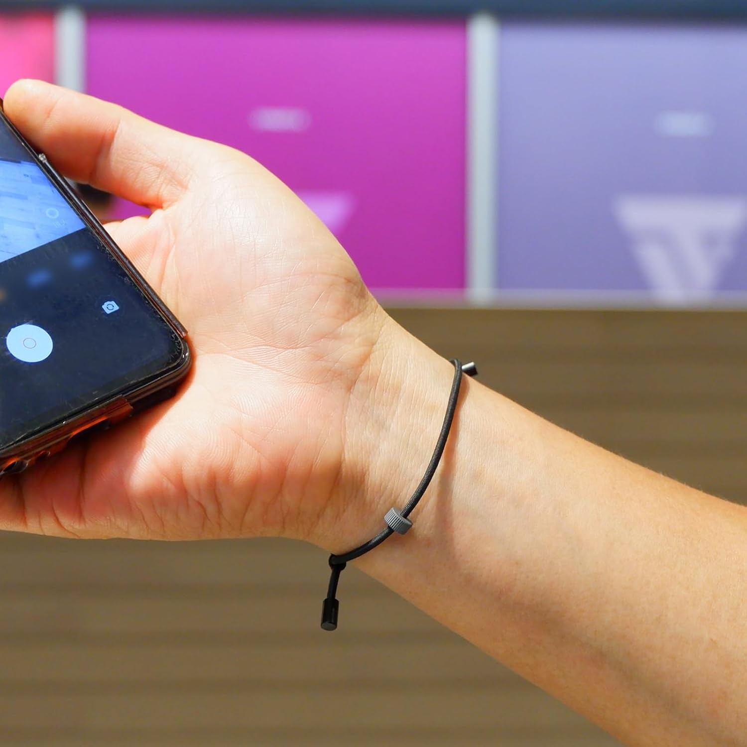 Bracelet Car Window Breaker Wrist Strap Escape Tool Tungsten Bead & Handcuff Key