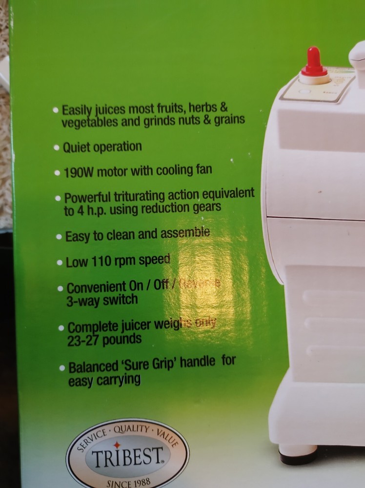 GreenStar Juice Extractor GS 2000 Twin Gear