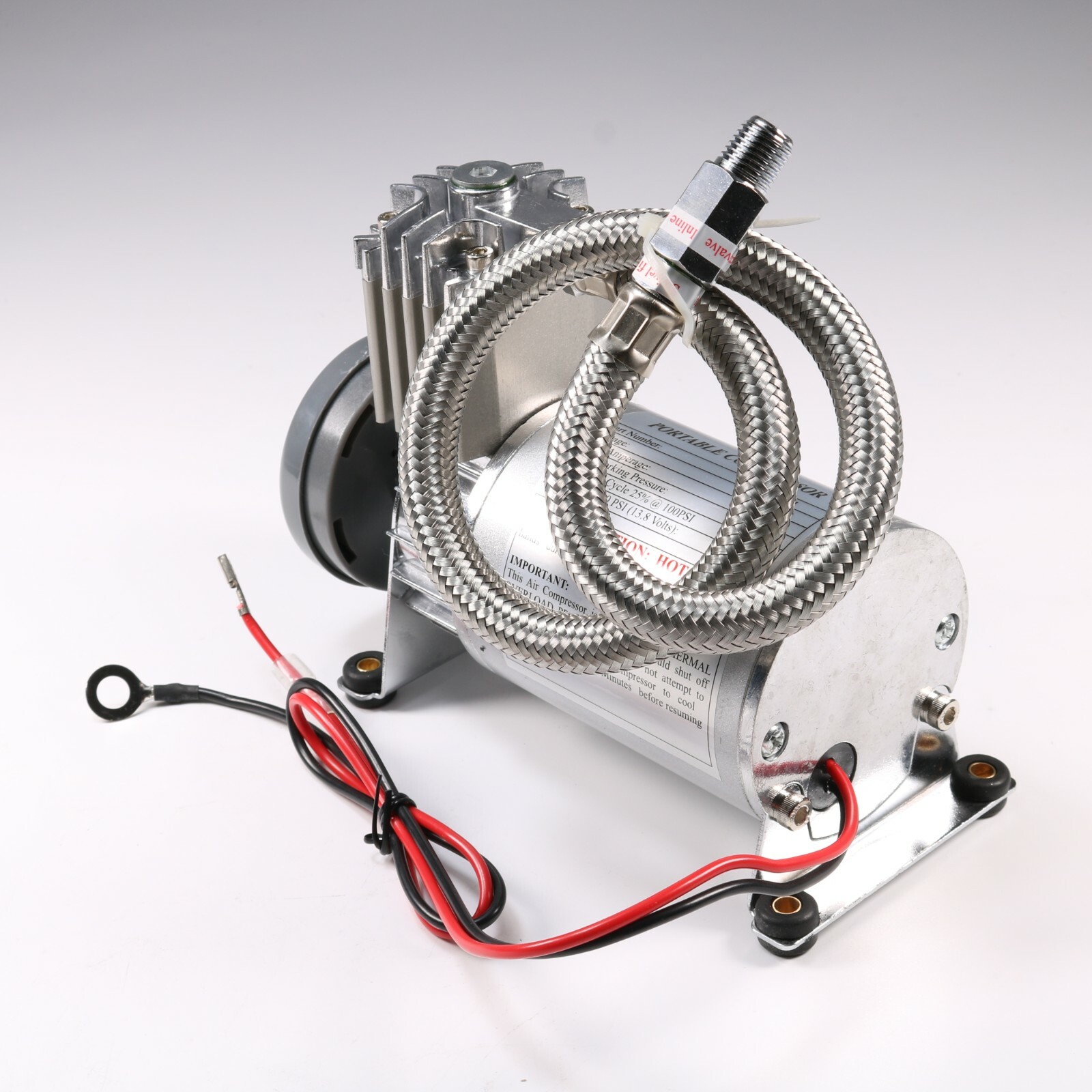 Train Horn Kit 4 Trumpets Semi Loud System 1.5G Air Tank 150PSI For Truck Car