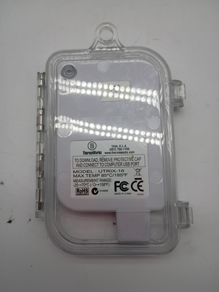 Logtag USB Pdf Temperture Recorder Thermoworks Utrix-16